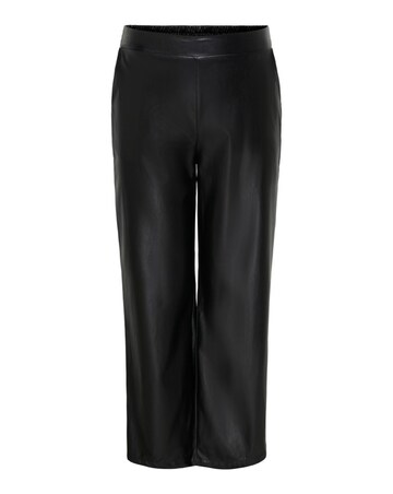 ONLY FAUX LEATHER STRAIGHT TROUSER