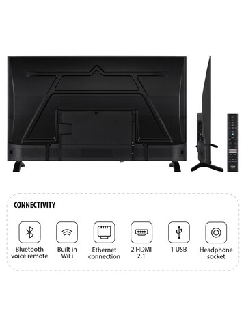 Toshiba 43UF2653DB 43in 4k Ultra HD Smart TV with Freely