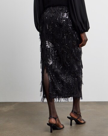 Joanna Hope Tassle Midi Skirt