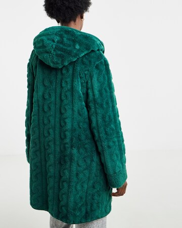 Pretty Secrets Cable Fleece Cardigan