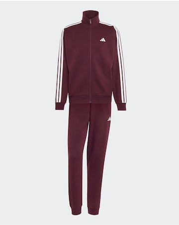 adidas 3 Stripes Fleece Tracksuit