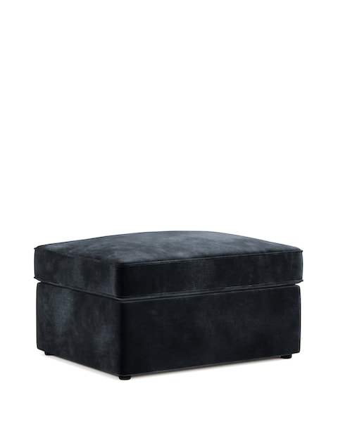 Jay-Be Luxe Velvet Footstool Bed with Comfort Mattress