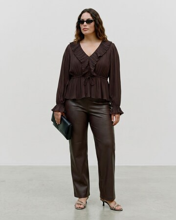 VERO MODA FRILL PLEATED TOP