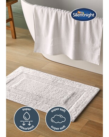 Silentnight Supersoft Cotton Bath Mat