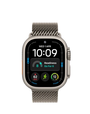 Apple Watch Ultra 4 GPS + Cellular 49mm - Natural Titanium/Milanese Loop - L