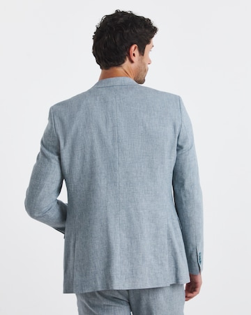 Linen Blend Suit Jacket