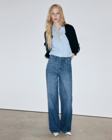 Mango Danila High Rise Wide Leg Jean