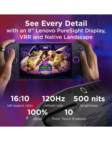 Lenovo Legion Go S 8in Handheld Gaming PC AMD Ryzen Z2 16GB 1TB - SteamOS