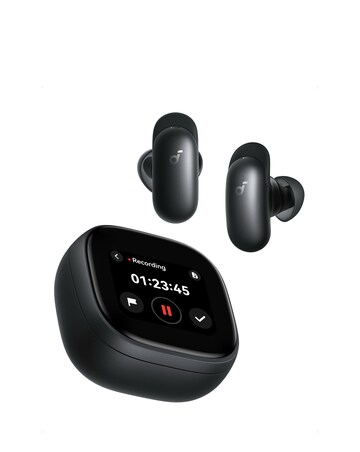 Soundcore Liberty 5 Pro Max Earbuds with AI Note-Taker Smart Case - Black