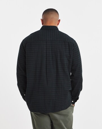 Jack & Jones Premium Stanley Flannel Long Sleeve Shirt - Blue