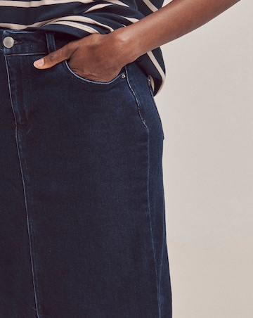 Anthology Indigo Denim Maxi Skirt