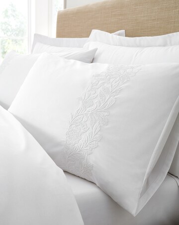 Bianca Embroidery Floral Duvet Cover Set