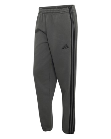 adidas 3 Stripes Fleece Cuffed Joggers