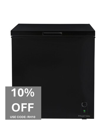 Russell Hobbs RH198CF0E1B 198 Litre Chest Freezer - Black