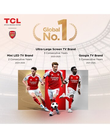 TCL 65V6D-UK 65in 4K HDR10+ Dolby Atmos Smart Fire TV