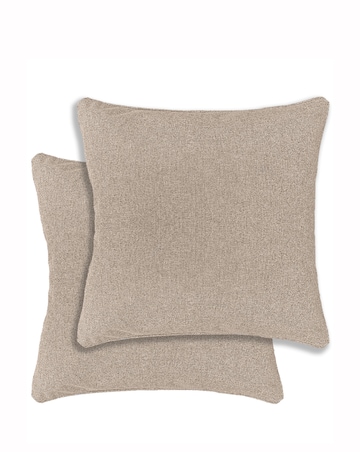 Austin Textured Weave Pair of Cushion Covers