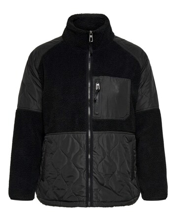ONLY QUILT MIX FLEECE SHORT JACKET