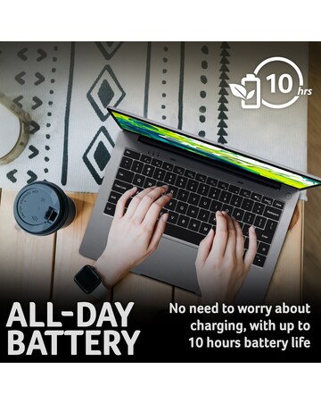 Acer Aspire Lite Laptop - 14in Ryzen 3 8GB 512GB - Silver