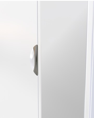 Haydn Ready Assembled 2 Door Mirrored Wardrobe - Kids