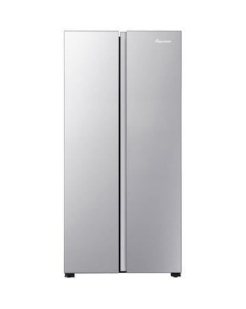 Fridgemaster MS83430ES 80cm American Fridge Freezer - Silver