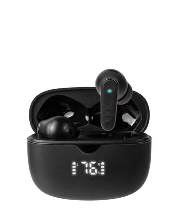 Reflex Active Black Noise Cancelling Bluetooth Earbuds