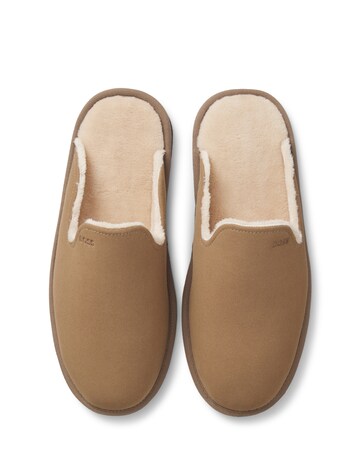 BOSS Lined Muled Slipper - Tan