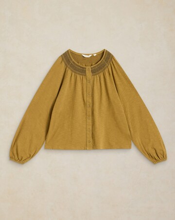 White Stuff Suzie Shirred Top