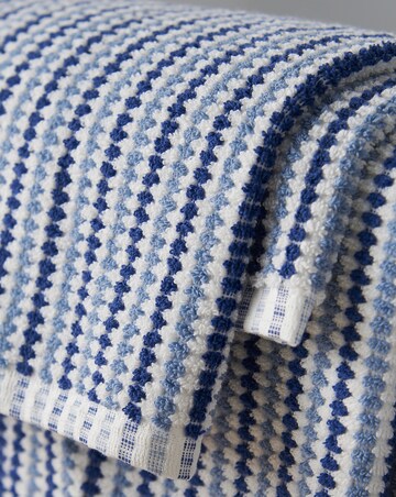 Catherine Lansfield Rice Weave Stripe Towel