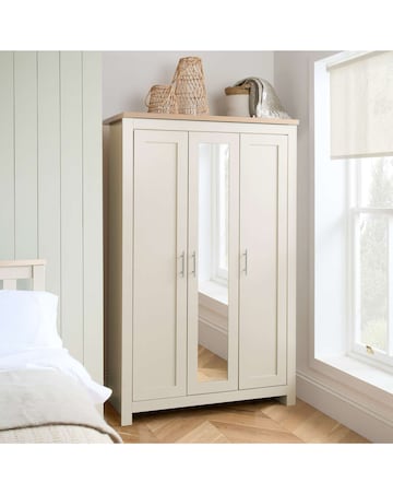 Highgate 3 Door Wardrobe With Mirror