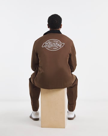 Dickies Union Back Graphic Barn Jacket - Brown