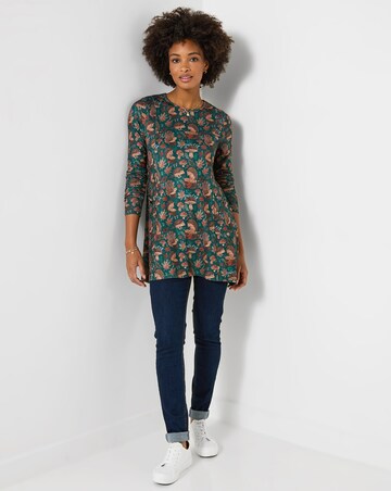 Joe Browns Hedgehog Printed Tunic Top