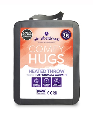 Slumberdown Comfy Hugs Heated Throw