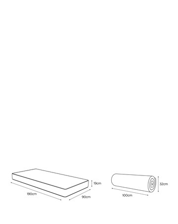 Jay-Be Bio Fresh Pocket Sprung Responsibly Made Kids Mattress - Single