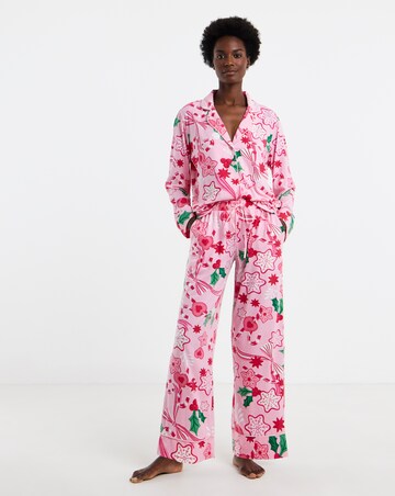 Pretty Secrets Cake Print Family Pyjamas- Women