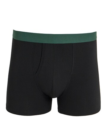 5 Pack Contrast Waistband Boxers