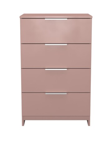 Humber Ready Assembled 4 Drawer Midi Chest - Kids