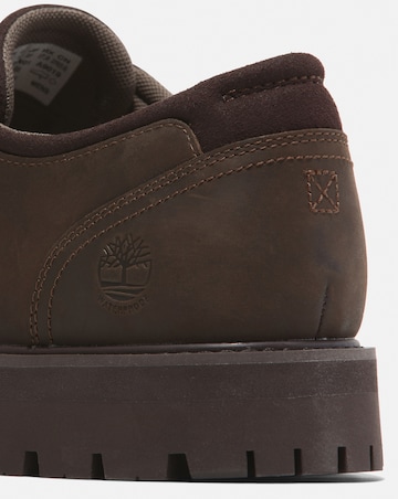 Timberland Britton Road Lace Up Waterproof Shoe - Dark Brown