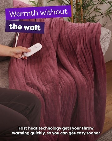 Slumberdown Comfy Hugs Heated Throw