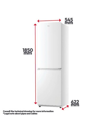 Hoover HONCQ3T518ENWK Fridge Freezer