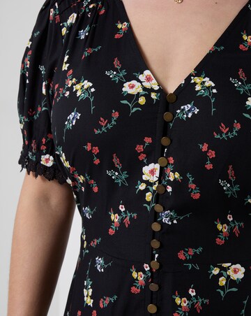 Joe Browns Darling Ditsy Button Through Maxi Dress
