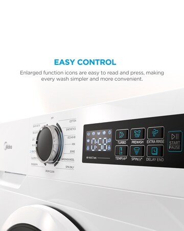 Midea 10kg Washer Dryer - White