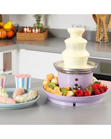 G&P Choc Fountain With Trays Sorbet- Purple