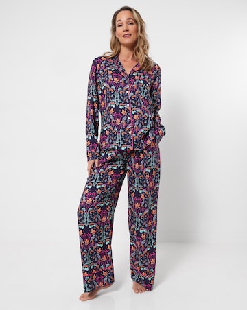 Joe Browns Navy Mystical Floral Boutique Pyjama Bottoms