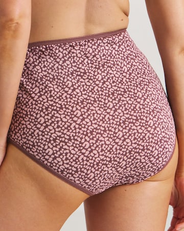 Pretty Secrets (6 Pack) Cotton Full Fit Brief Knickers