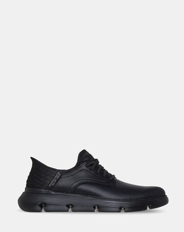 Skechers Slip-Ins Garza Gervin Shoe Wide Fit - Black