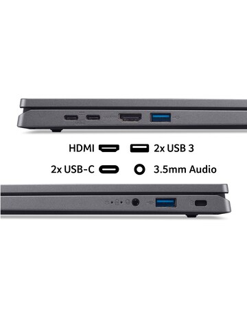 Acer Aspire Go 17.3in Laptop - Intel Core 3 8GB 128GB - Iron