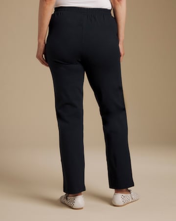 Slimma Comfort Fit Navy Trouser Short