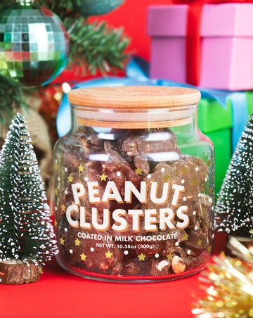 Treat Kitchen Peanut Cluster Chocolate Gift Jar
