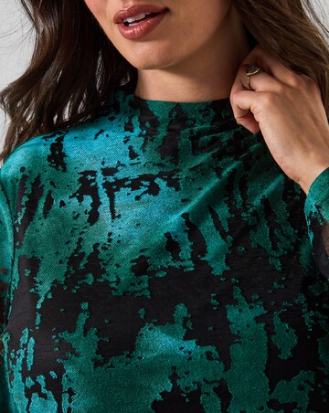 Joe Browns Statement Print High Neck Tunic Top