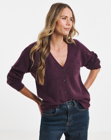 Sponge V Neck Cardigan